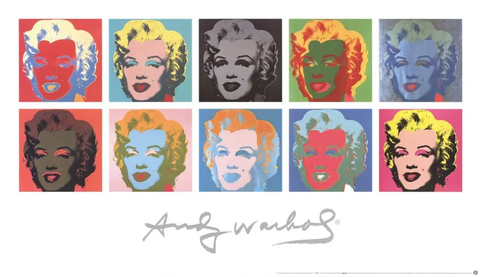 Andy Warhol 'Ten Marilyns' 1999 Certificate of Provenance. Limited Edition (500)