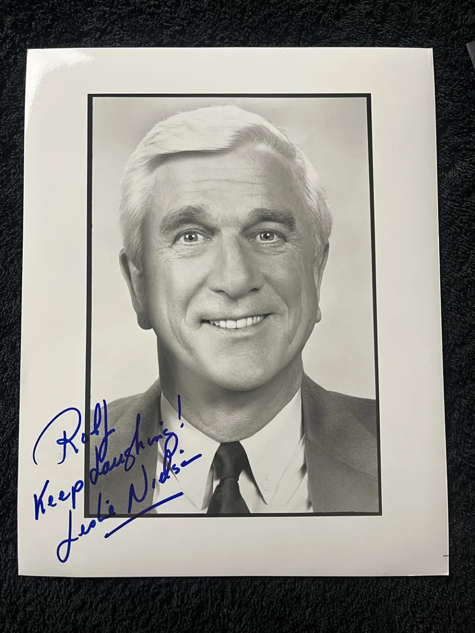 Leslie Neilson Signed