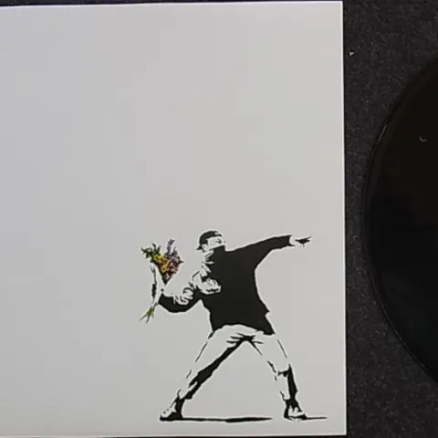 Banksy Limited Edition Record Cover (With Record) Collectors Piece Exhibited In Museums