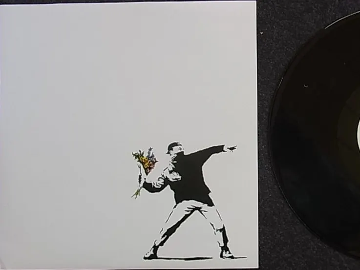 Banksy Limited Edition Record Cover (With Record) Collectors Piece Exhibited In Museums