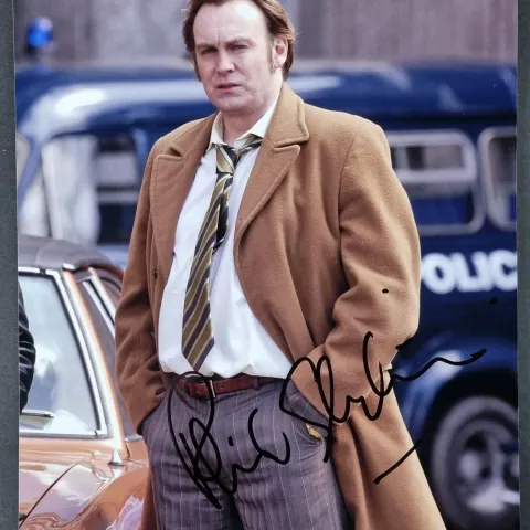 Phil Glenister Original Signature