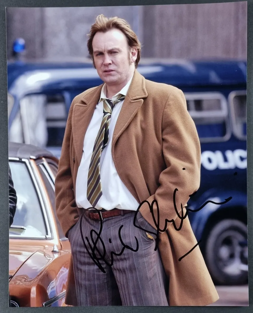Phil Glenister Original Signature