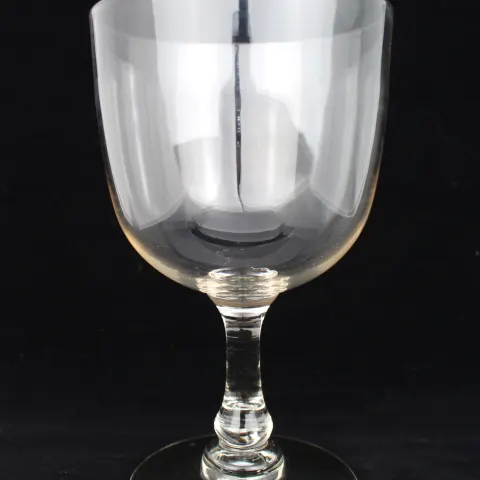 Antique 19th c. Glass Footed Goblet