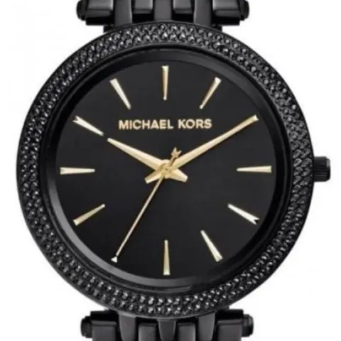 Michael Kors MK3337 Ladies Black Darci Quartz Watch