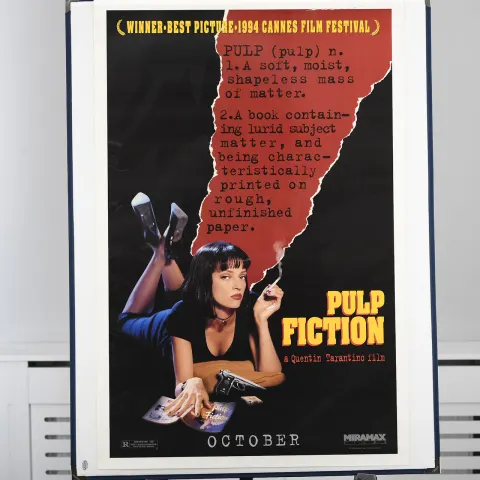 Original "Pulp Fiction" Cinema Poster