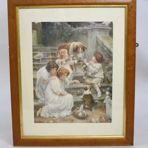 Romantic Print Set in Frame