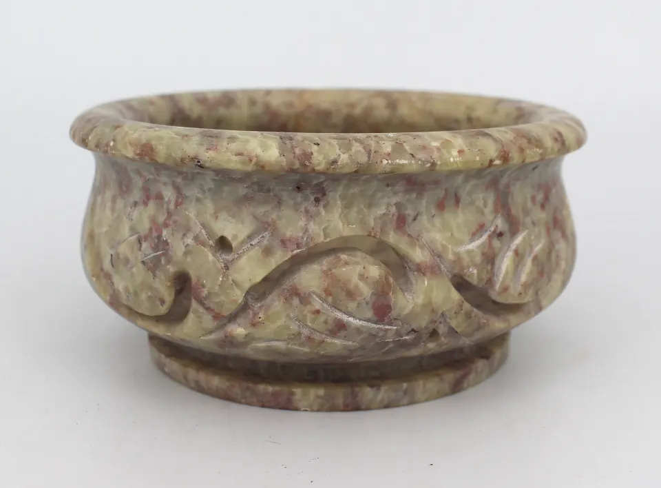 Carved Marble Bowl