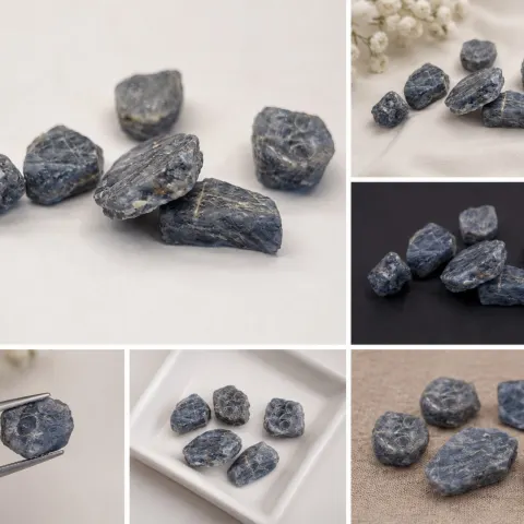 Rough Unpolished Sapphire Gemstones