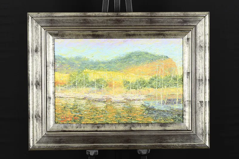 Original Framed Oil on canvas by Roberto Masia (Italian)