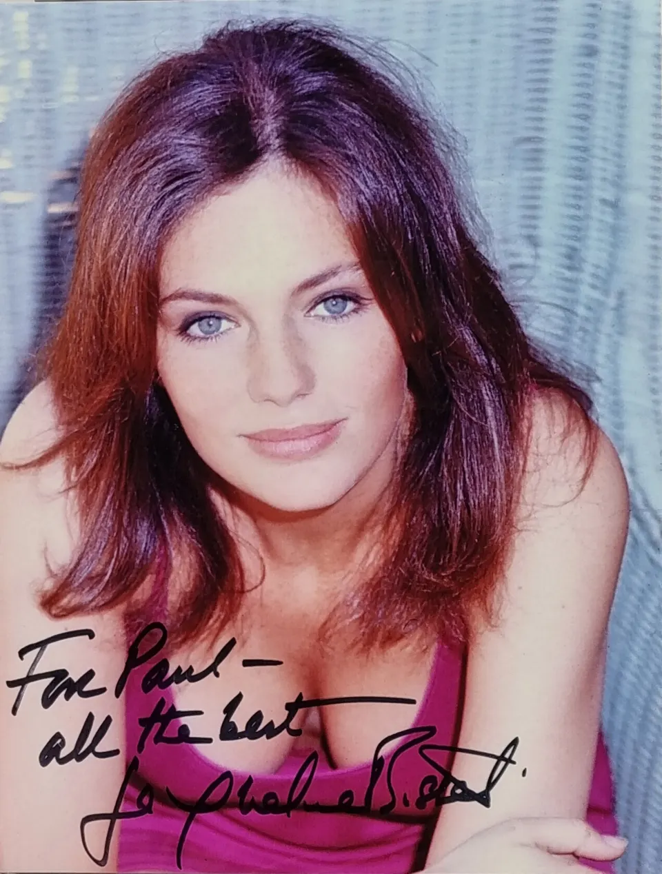 Jacqueline Bisset Original Signature