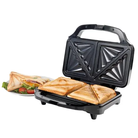 (135/Mez/1D) Lot RRP £116. 3x Items. 1x Salter Deep Fill Sandwich Toaster RRP £26. 1x Cuisinart Min