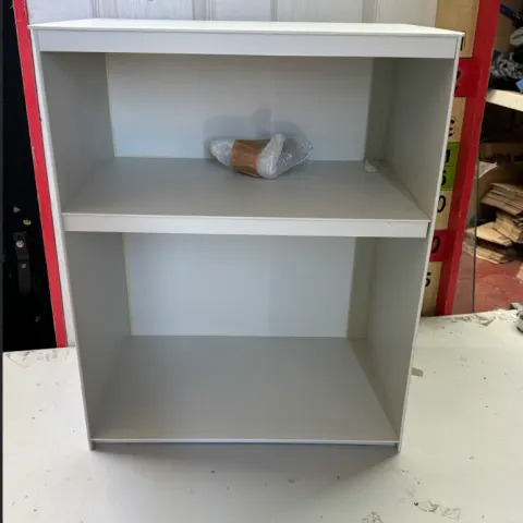 Modular insert 2 Shelf Office Storage Grey. New Tatty Open Box RRP 103 Euro