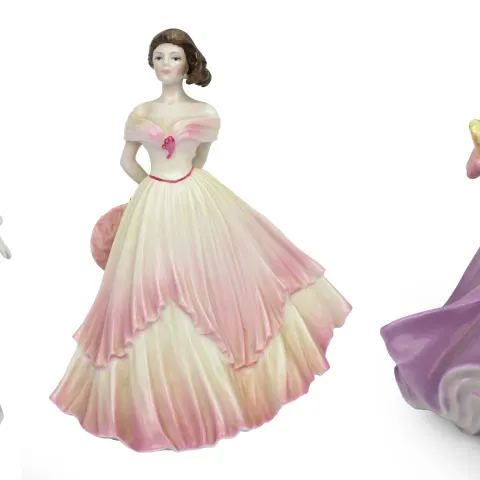 Set of 5 Coalport Figurines