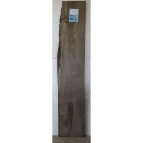 1X HARDWOOD AIR DRIED SAWN ENGLISH OAK BOARD / SLAB OFFCUT