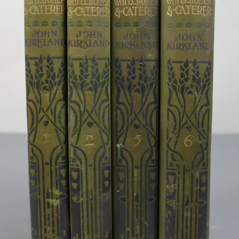 Collection of 4 Volumes The Modern Baker John Kirkland