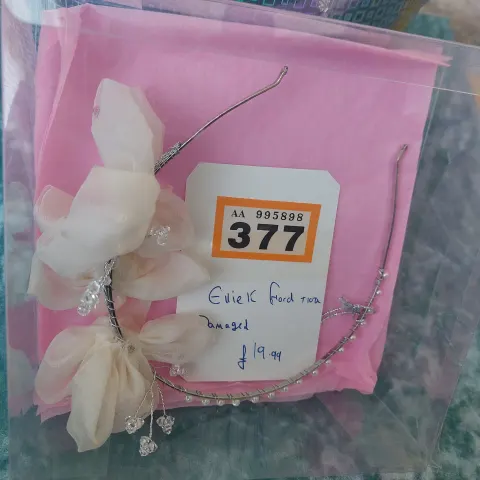 Tiaras and headbands.  Selection