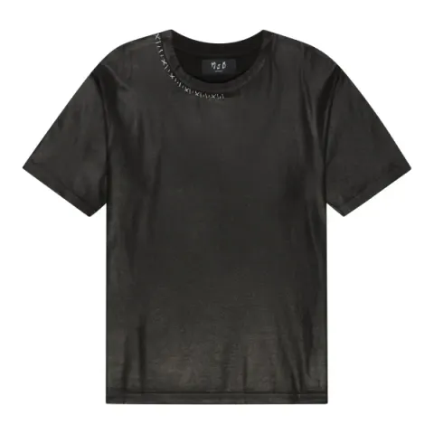 MJB Marc Jaques Burton Oil Waxed Festival T-Shirt, Online Price £203, Size XS.
