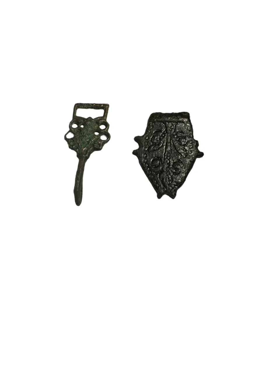 Antiquities: Two Medieval clothing accessories