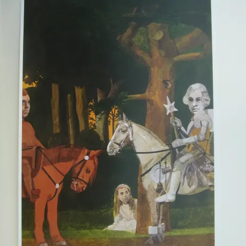 Sir Peter Blake RA Alice Copy of Signed COA (Beatles Sgt Peppers) Limited Edition 500