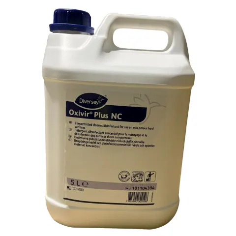 2 x Diversey Surface Disinfectant Oxivir Plus 5L -