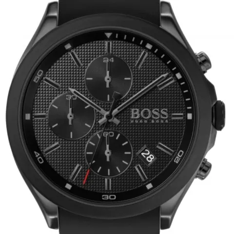 Hugo Boss 1513720 Men's Velocity Black Dial Quartz Chronograph Watch