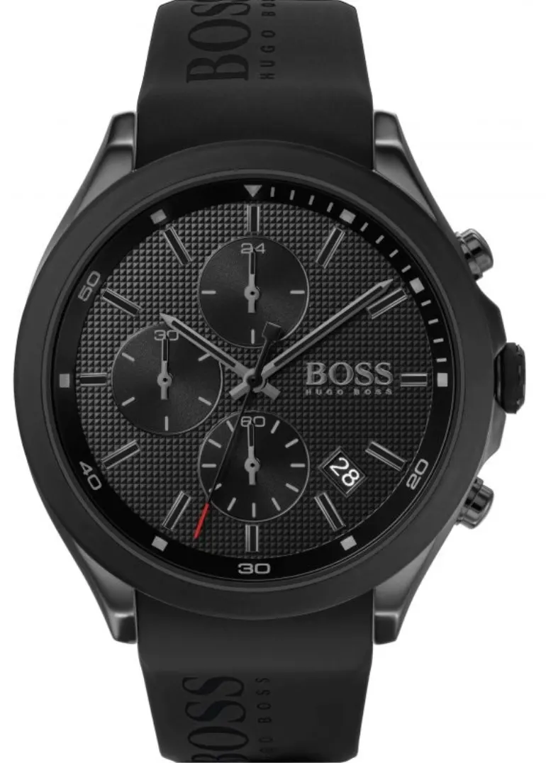 Hugo Boss 1513720 Men's Velocity Black Dial Quartz Chronograph Watch