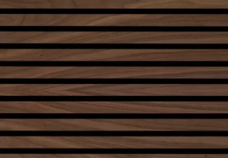 15sqm HW40102 Walnut Veneered   Hushwood Acoustic Fluted Panel