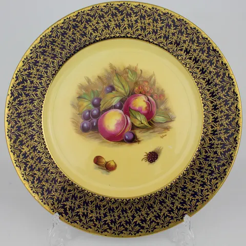 Aynsley Fruit Cabinet Plate