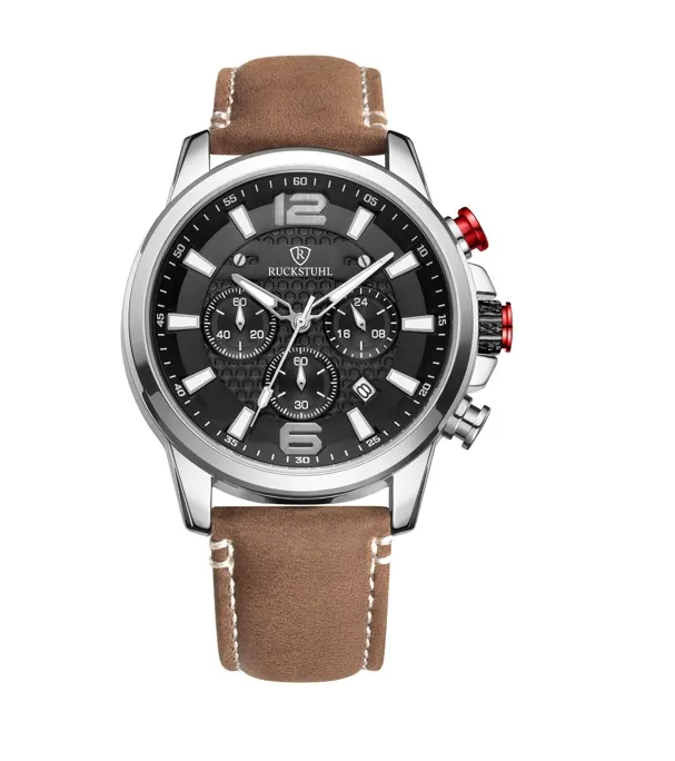 20 x RUCKSTUHL CHRONOGRAPH WATCH BRAND NEW IN BOX - JOBLOT