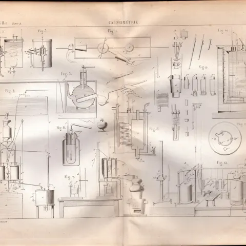 Experimental Physics Optics Meteorology Instruments Etc Antique Diagram-17.