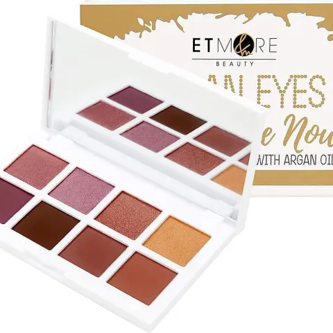 5 X ETMORE ARGAN OIL Eye Shadow Palette - LOOK AT ME NOW. RRP £100 - GRADE A