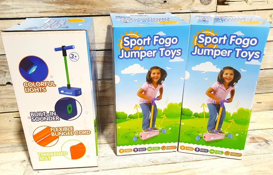 3 x Sport Fogo Pogo Jumper Toys Pogo Stick Jumper. Rrp £39