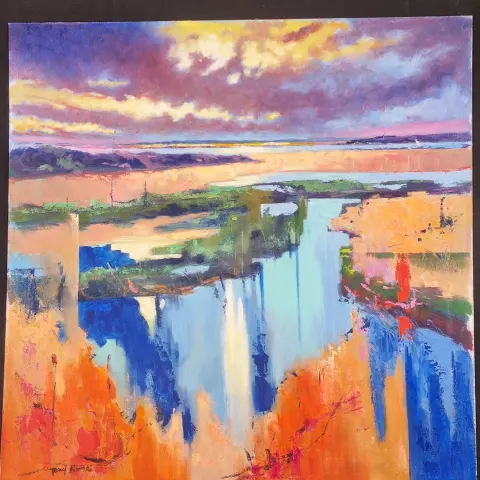 Tony Rome Original Oil.