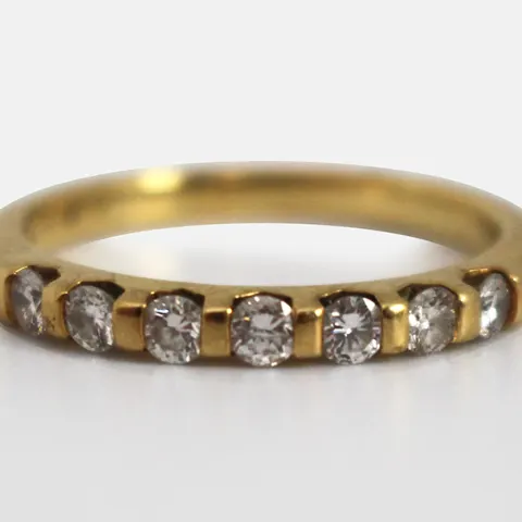 Diamond Half Eternity Ring