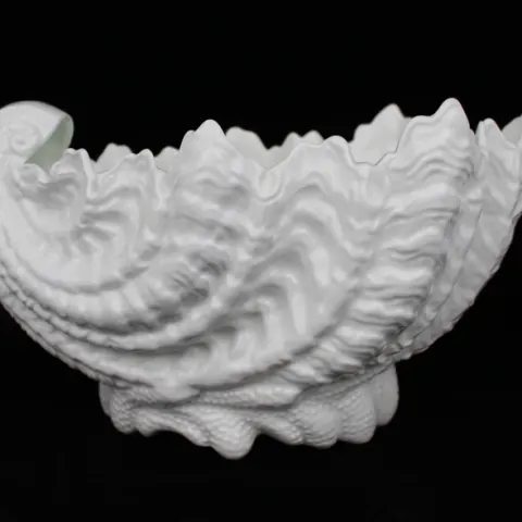 Coalport Large Shell Form Sweet Dish c.1890