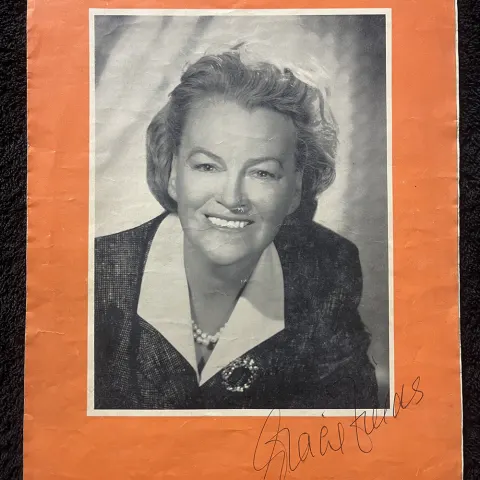 Gracie Fields Signed