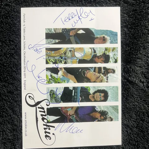 Smokie Signed