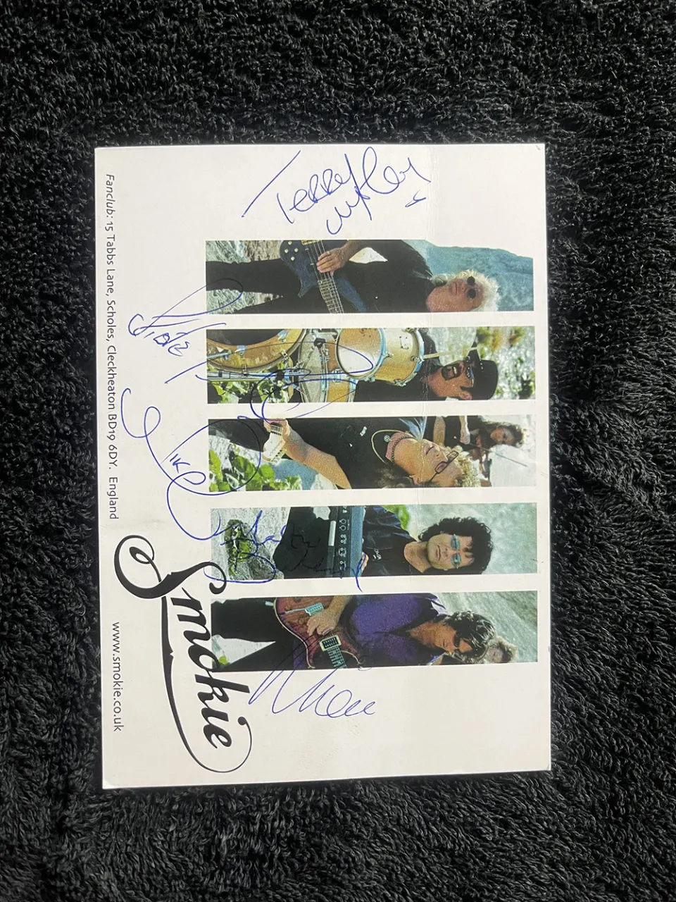 Smokie Signed