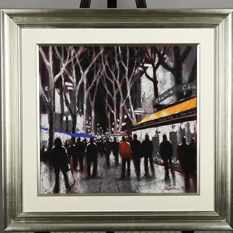 Original Pastel by English Artist Tony Rome