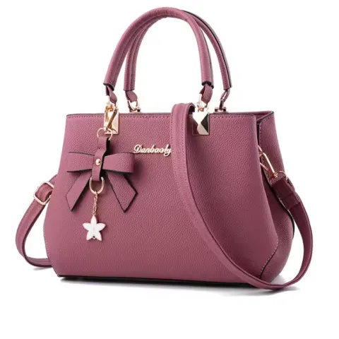 Elegant Women’s Messenger Bag - The Perfect Blend of Style & Function! Dark Pink