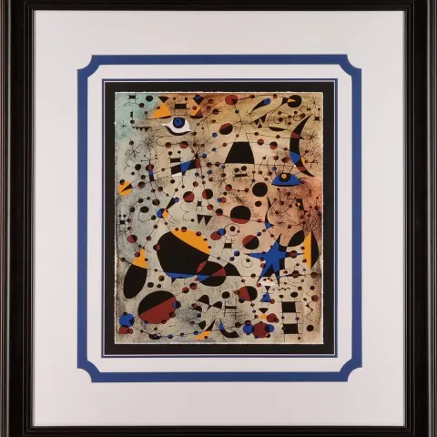 Limited Edition Joan Miro "Constellations: The Ladder Brushed the Firmament"