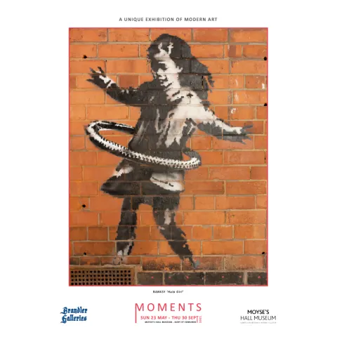 BANKSY (born 1974) HULA GIRL Poster Produced by The Palace of Culture, Cantania, Sicily.