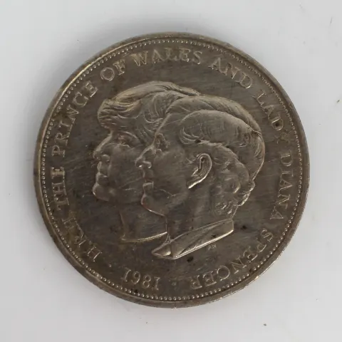 Prince of Wales & Lady Diana Spencer 1981 Coin