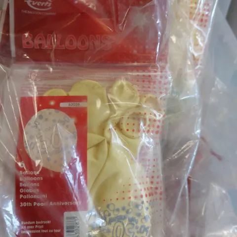 30th Wedding Anniversary Balloons x 36 Packs of 6