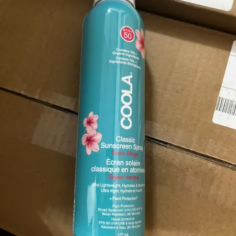 Coola Classic Sunscreen Spray, Guava & Mango x48, Est Retail Value £1300