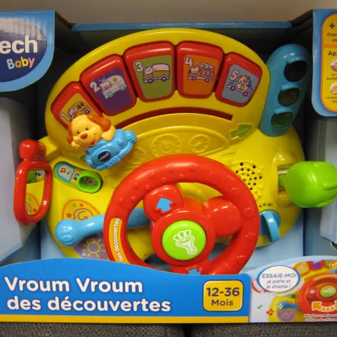 10pcs brand new sealed Vtech kids toy boxed and new French language , rrp £29.99. 10pcs in lot