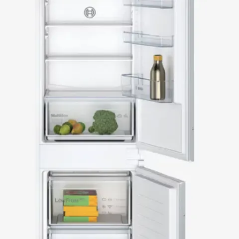 Item Description  -  Bosch Serie 2 KIV87NSF0G Integrated 70/30 Fridge Freezer  -  Stock Number   -