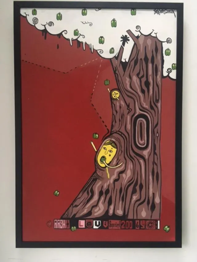 Sickboy (1980-) Love Supreme A Unique One Off, Oil and Acrylic On Canvas On Frame, Street Art 2006