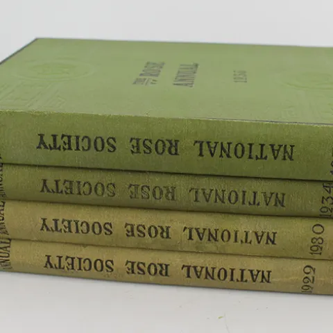 The Rose Annual 4 Volumes National Rose Society