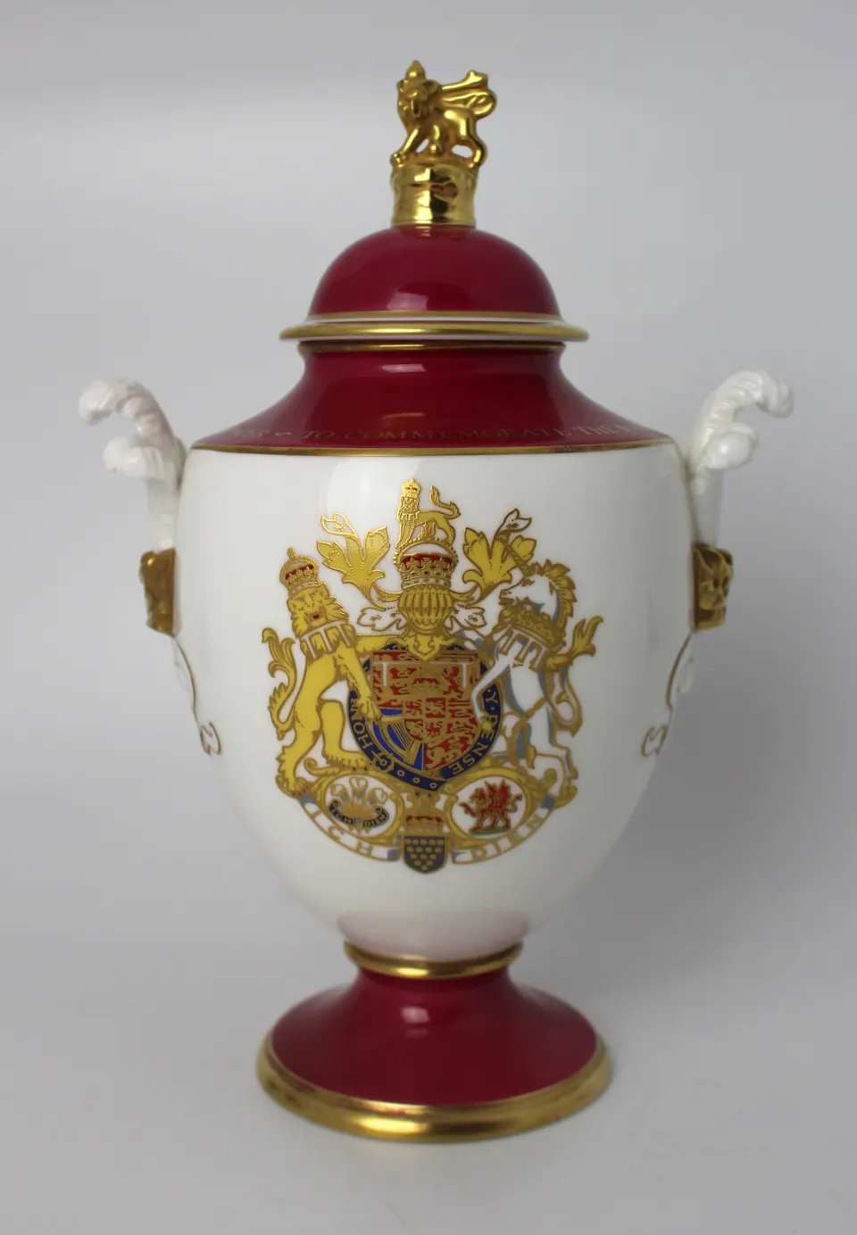 Royal Worcester Royal Marriage Vase